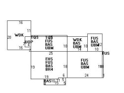 45 Colbert Rd, Newton MA  02465-2906 floor plan