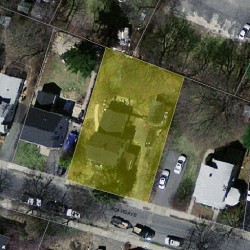 254 Adams Ave, Newton MA 02465-1504 aerial view