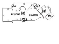 100 Bishopsgate Rd, Newton MA 02459-2032 floor plan