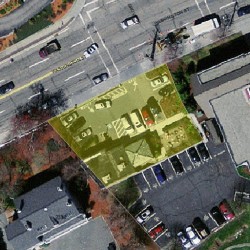2322 Washington St, Newton MA  02462-1440 aerial view