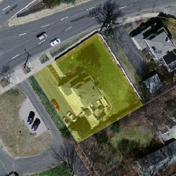 1434 Washington St, Newton MA 02465-2019 aerial view