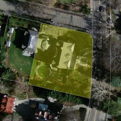 245 Waverley Ave, Newton MA 02458-2451 aerial view