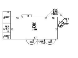41 Montvale Rd, Newton MA  02459-1359 floor plan