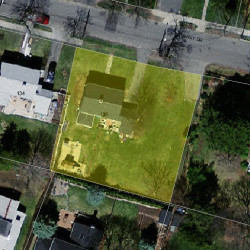 128 Fairway Dr, Newton MA 02465-1715 aerial view