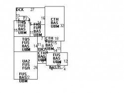 195 Woodward St, Newton MA 02468-2003 floor plan