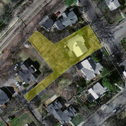 99 Hyde St, Newton MA 02461-1237 aerial view