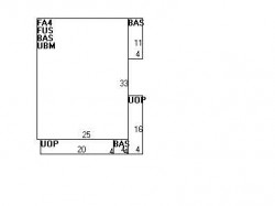 65 Columbia Ave, Newton MA 02464-1445 floor plan