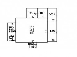 877 Chestnut St, Newton MA  02468-2334 floor plan