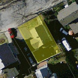 100 Los Angeles St, Newton MA 02458-1019 aerial view