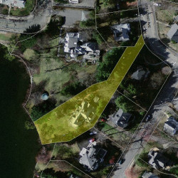 51 Crescent Ave, Newton MA 02459-2133 aerial view