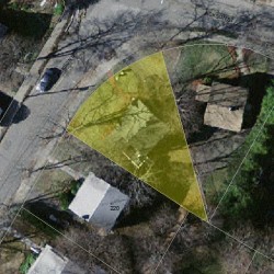 216 Jackson St, Newton MA 02459-2540 aerial view