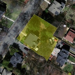 360 Central St, Newton MA 02466-2205 aerial view