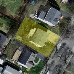 31 Dearborn St, Newton MA  02465-1533 aerial view