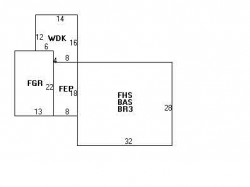 62 Albert Rd, Newton MA 02466-1303 floor plan