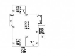 46 Cedar St, Newton MA  02459-1113 floor plan