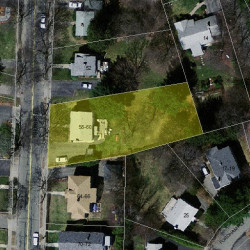 58 Cherry St, Newton MA 02465-1237 aerial view