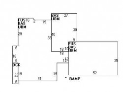 206 Waltham St, Newton MA 02465-1751 floor plan