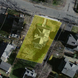 102 Hunnewell Ave, Newton MA 02458-2242 aerial view