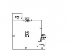 222 Parker St, Newton MA 02459-2551 floor plan
