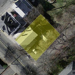 266 Adams St, Newton MA  02458-1202 aerial view