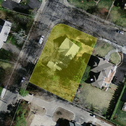 56 Oak Hill St, Newton MA 02459-3432 aerial view