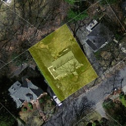 225 Dorset Rd, Newton MA 02468-1451 aerial view