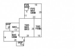125 Winslow Rd, Newton MA  02468-1743 floor plan