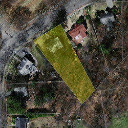 45 Cragmore Rd, Newton MA 02464-1008 aerial view