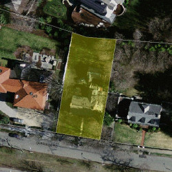 341 Commonwealth Ave, Newton MA  02459 aerial view