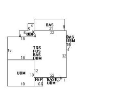 140 Mount Vernon St, Newton MA  02465-2557 floor plan