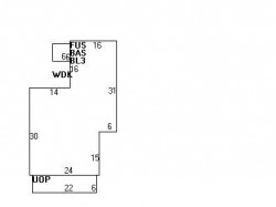 341 Lexington St, Newton MA  02466-1211 floor plan