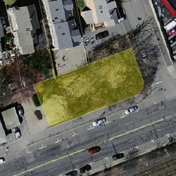 681 Washington St, Newton MA 02458-1260 aerial view