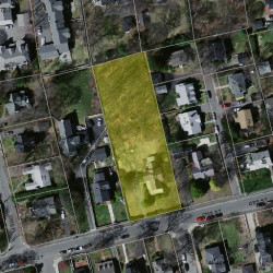 51 Otis St, Newton MA 02460-1816 aerial view