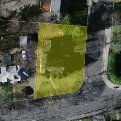 407 Ward St, Newton MA 02459-1240 aerial view