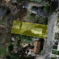 55 Brooks Ave, Newton MA 02460-1535 aerial view