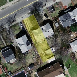 856 Watertown St, Newton MA  02465-2140 aerial view