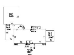 30 Berwick Rd, Newton MA  02459-2101 floor plan