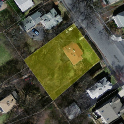 17 Eddy St, Newton MA 02465-2132 aerial view
