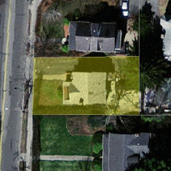 384 Waltham St, Newton MA 02465-1935 aerial view