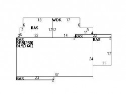 85 Drumlin Rd, Newton MA  02459-2806 floor plan