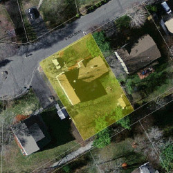 17 Orourke Path, Newton MA 02459-3522 aerial view