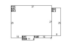 211 Parker St, Newton MA 02459-2550 floor plan