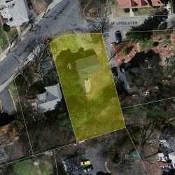 124 Mount Vernon St, Newton MA 02465-2557 aerial view