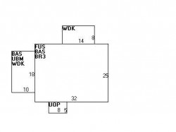 909 Chestnut St, Newton MA 02468-2335 floor plan