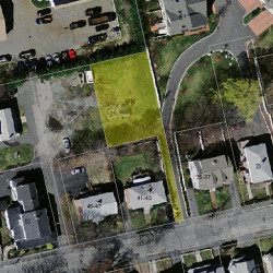 43 Court St, Newton MA 02458-1262 aerial view