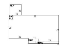 462 Brookline St, Newton MA 02459-3146 floor plan