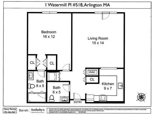 1 Watermill Pl, Arlington MA 02476-4140 exterior