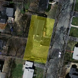 115 Fordham Rd, Newton MA 02465-1208 aerial view