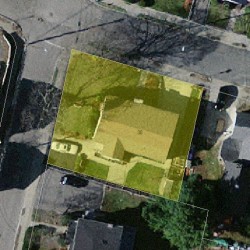 30 Gardner St, Newton MA 02458-1505 aerial view