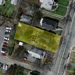 167 Cherry St, Newton MA 02465-1241 aerial view